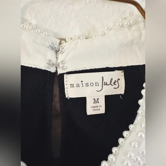 Maison Jules Pearl Collar Sweater - Picture 7 of 7